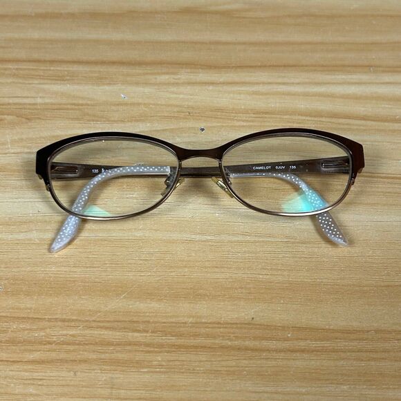 Kate Spade New York Camelot 0JUV 135 Brown Rectangular Eyeglasses Frame Only - Picture 7 of 7
